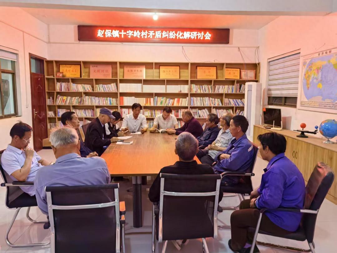 洛阳市宜阳县十字岭村议事厅里解民忧 协商共治促振兴